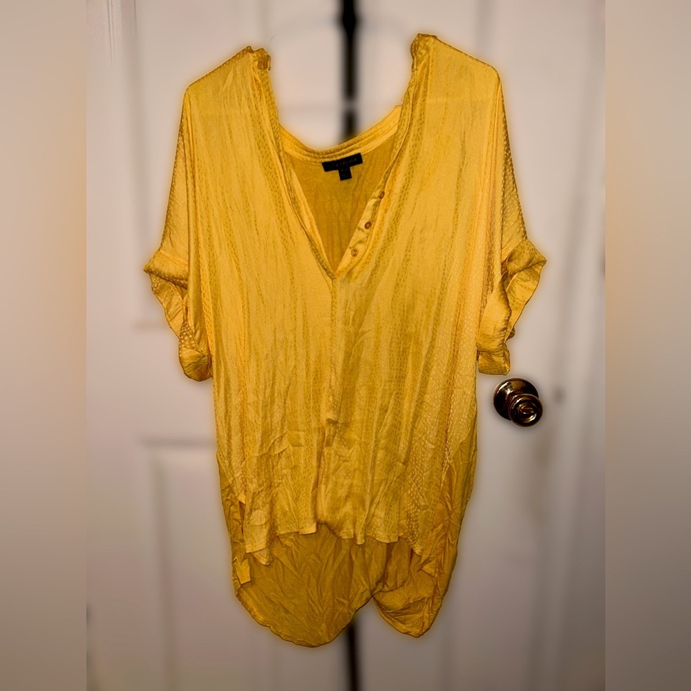 Lane Bryant yellow top (SOLD)